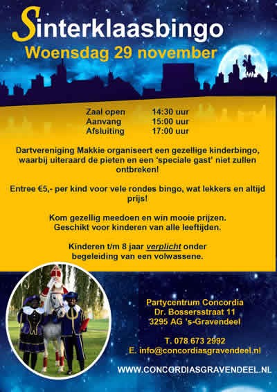 Sinterklaasbingo