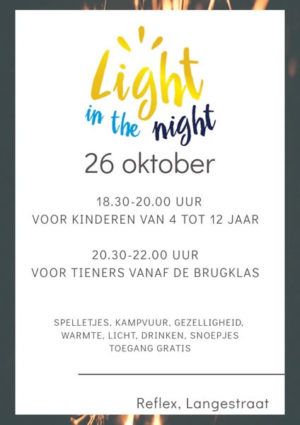 Light in de night 