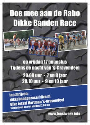 Rabo Dikke Banden Race tijdens Nacht van ‘s-Gravendeel
