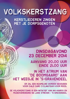 Volkskerstzang in 's-Gravendeel