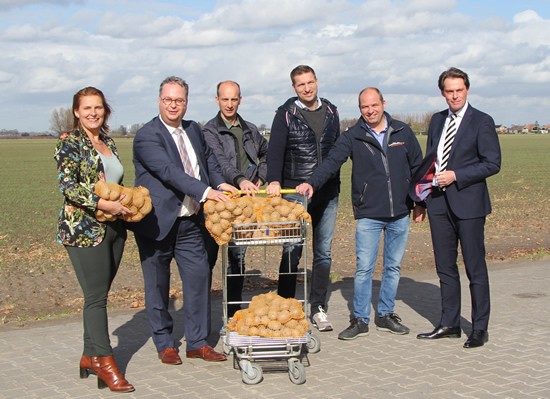 Gedeputeerden bezoeken Hoeksche Waard