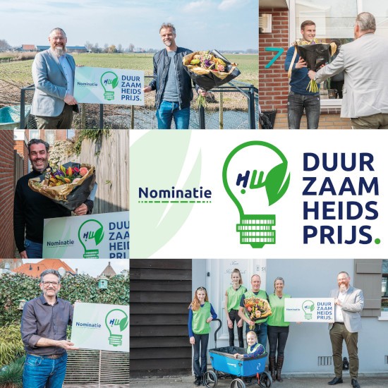 Genomineerden duurzaamheidsprijs bekend