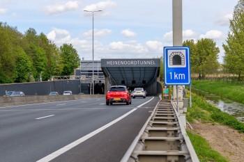 Heinenoordtunnel twee nachten afgesloten voor onderhoud