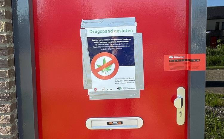 Burgemeester sluit woning in Oud-Beijerland na vondst harddrugs