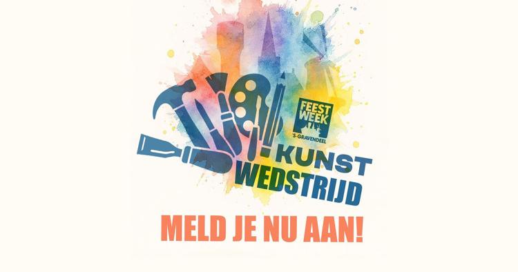 Kunstwedstrijd tijdens de 45e Feestweek