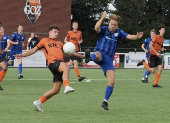 V.V. 's-Gravendeel in slotfase langs G.O.Z.