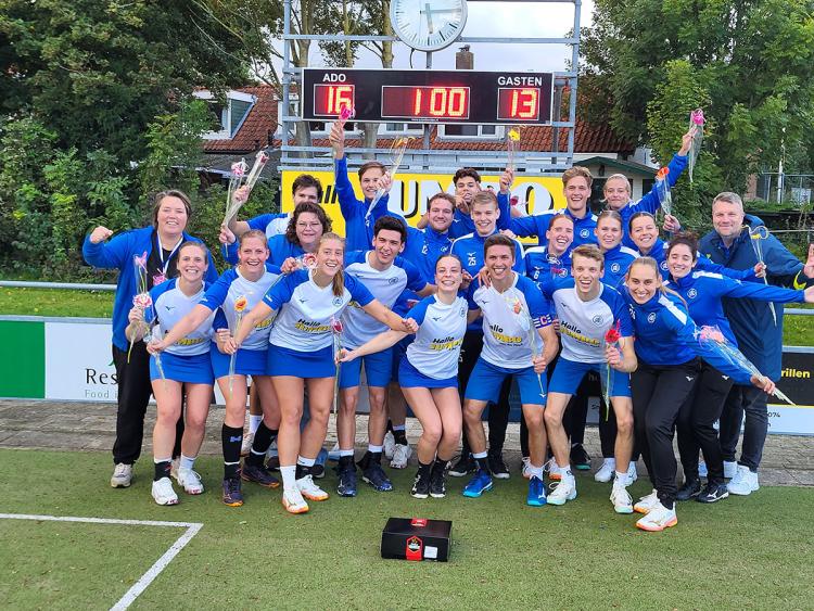 ADO stelt kampioenschap veilig met overwinning op OZC